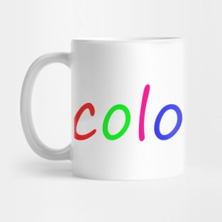 Colourful Mug